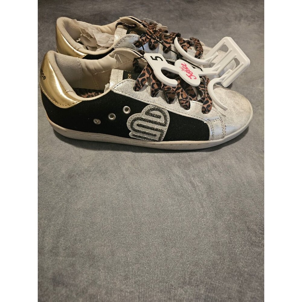 Girls Justice Sports Fashion Cheerleading Theme Sneakers New Size 5